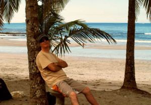 Paolo, grafico, si è trasferito a lavorare in Costa Rica a Guanacaste