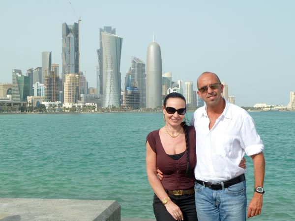 Alberto vivere e lavorare in Qatar