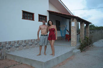 Susanna e Pietro hanno scelto di trasferirsi in Brasile a Paracuru