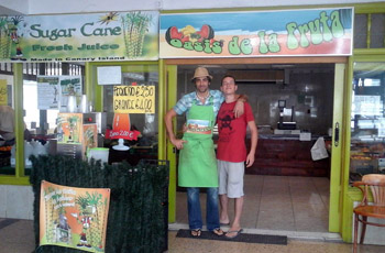 Marco ha aperto un franchising di frutterie a Gran Canaria